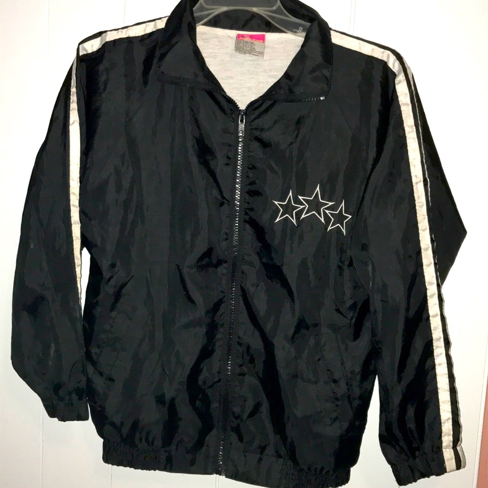 Cute star stripes bomber jacket
